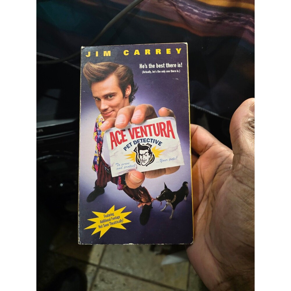 Ace Ventura Pet Detective VHS Tape